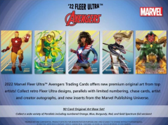 Marvel Fleer 22 Ultra Avengers Booster