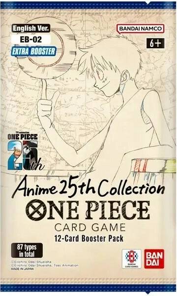 One Piece TCG: EB02 Anime 25th Collection