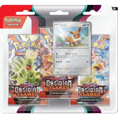 Pokémon TCG: Obsidian Flames 3-blister